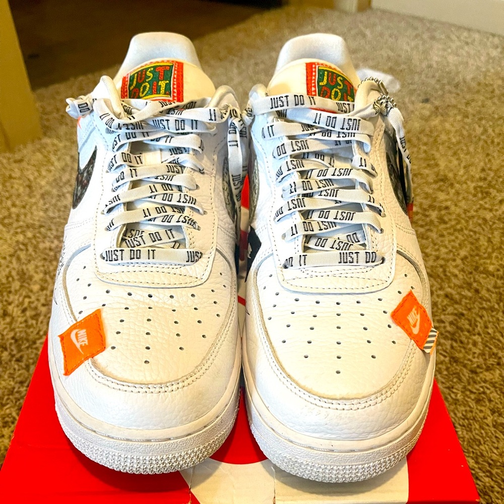 Nike “just do it” Air Force one’s